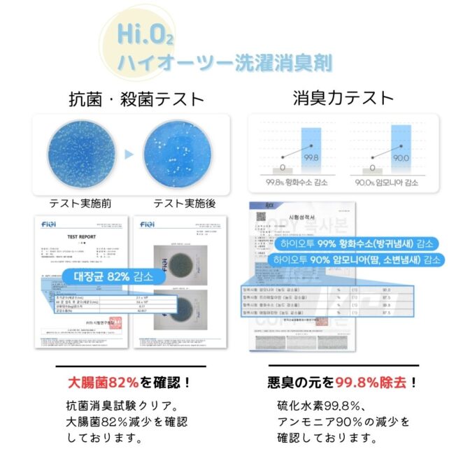 ハイオーツー洗濯消臭剤1L